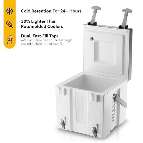 RTIC 3 Gallon Portable Beverage Cooler with Taps