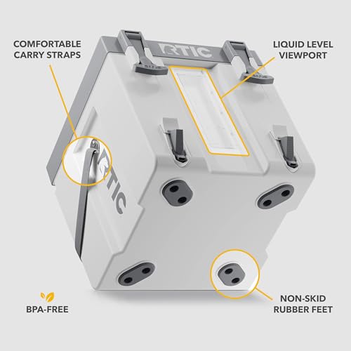 RTIC 3 Gallon Portable Beverage Cooler with Taps