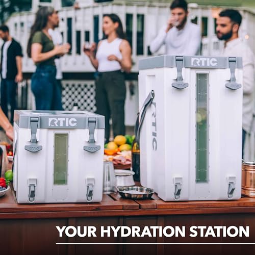 RTIC 3 Gallon Portable Beverage Cooler with Taps