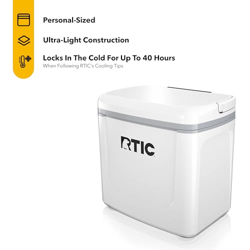 RTIC 8 QT Portable Insulated Cooler Box