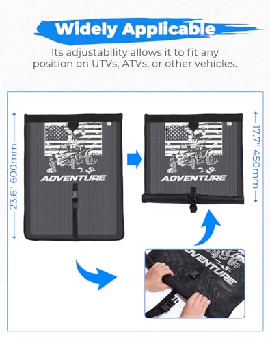 KEMIMOTO Universal Mesh Trash Bag for UTVs