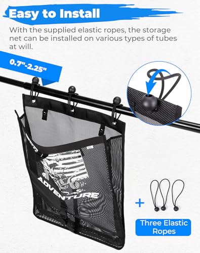 KEMIMOTO Universal Mesh Trash Bag for UTVs