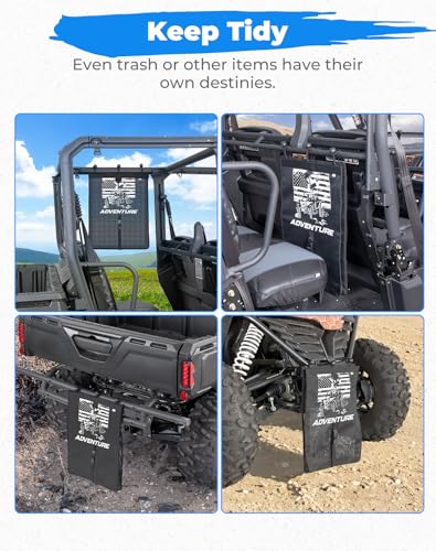 KEMIMOTO Universal Mesh Trash Bag for UTVs