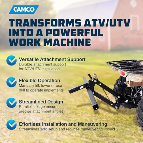 Camco Black Boar 50" ATV/UTV Manual Lift