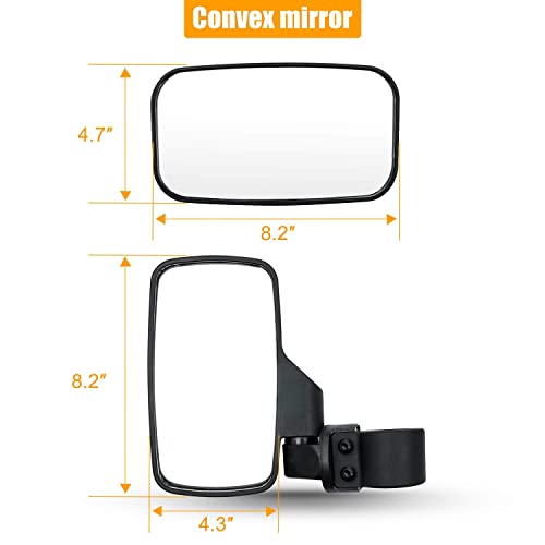 UTV Side Mirror & Center Mirror Set