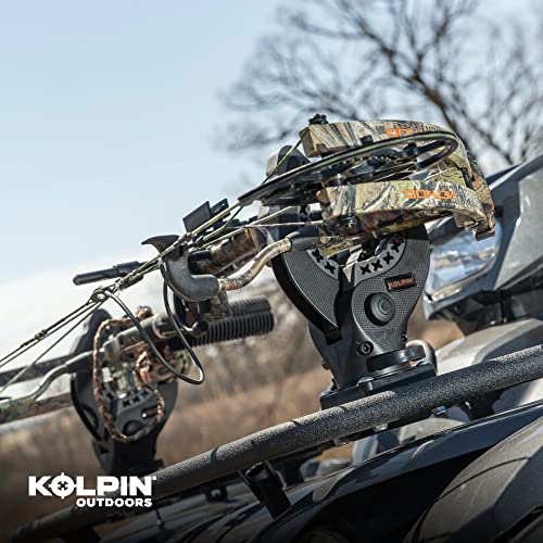Kolpin Rhino Grip Ratcheting Holders - Black Pair