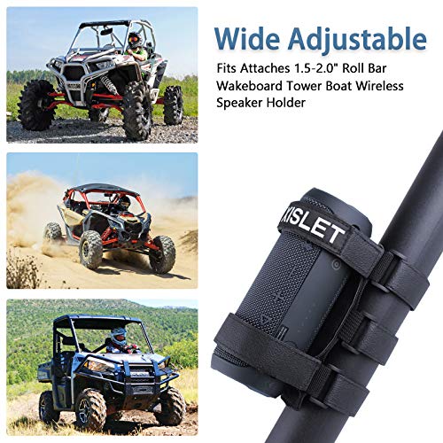 Universal Portable Speaker Mount for UTVs and Boats