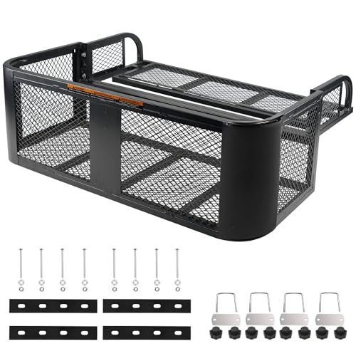 Heavy-Duty Universal ATV/UTV Cargo Basket Rack