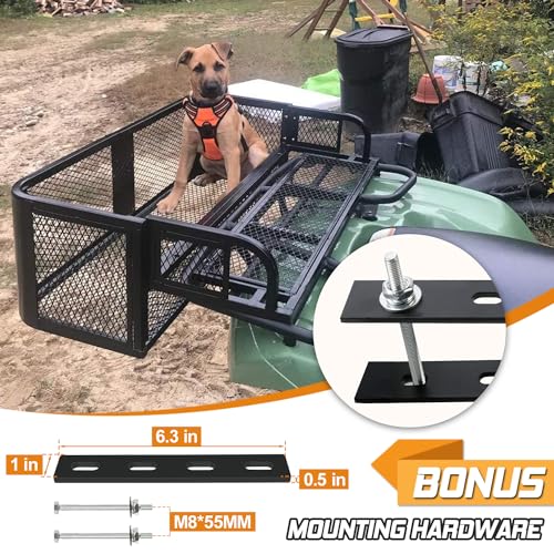 Heavy-Duty Universal ATV/UTV Cargo Basket Rack