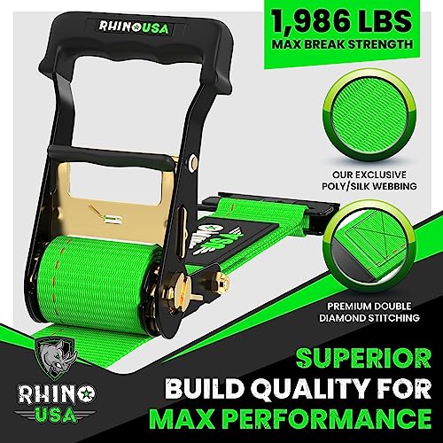 Rhino USA Heavy Duty Trailer Tire Strap Kit