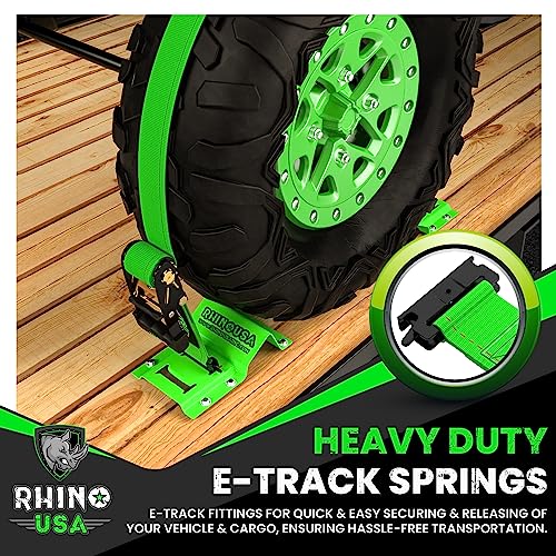 Rhino USA Heavy Duty Trailer Tire Strap Kit