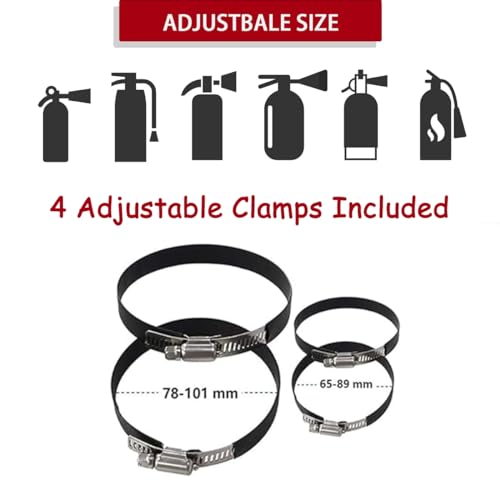 Adjustable UTV Fire Extinguisher Mount Kit