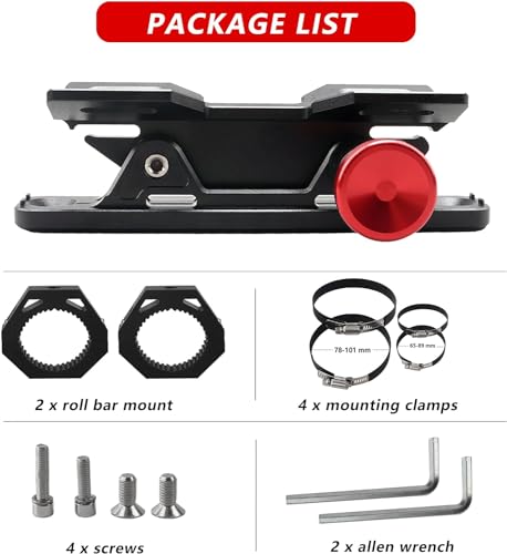 Adjustable UTV Fire Extinguisher Mount Kit