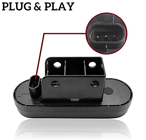 SAUTVS Smoked Black LED Tail Light for UTVs