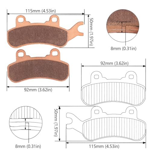 Sintered Brake Pads for Can-Am Defender Models