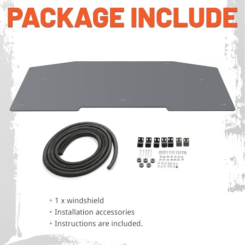 Kojem Rear Windshield for Can-Am Defender 2016-2023