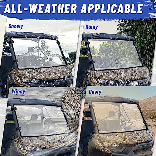 Scratch-Resistant Windshield for Can Am Defender