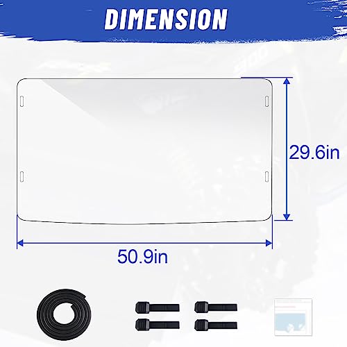 Scratch-Resistant Windshield for Can Am Defender