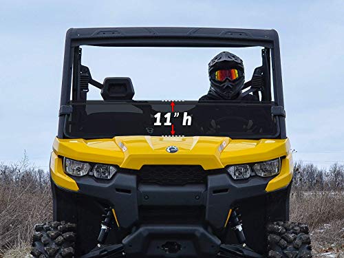 Dark-Tinted Half Windshield for Can-Am Defender