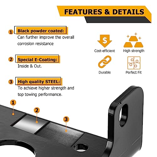 WeiSen Winch Mount Bracket for Can-Am Defender