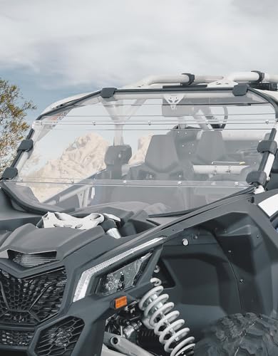 KEMIMOTO X3 Hard Coated Full Windshield for Can-Am