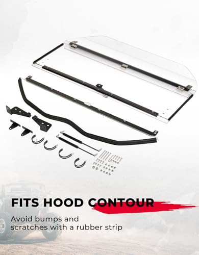 KEMIMOTO X3 Polycarbonate Windshield for Can-Am