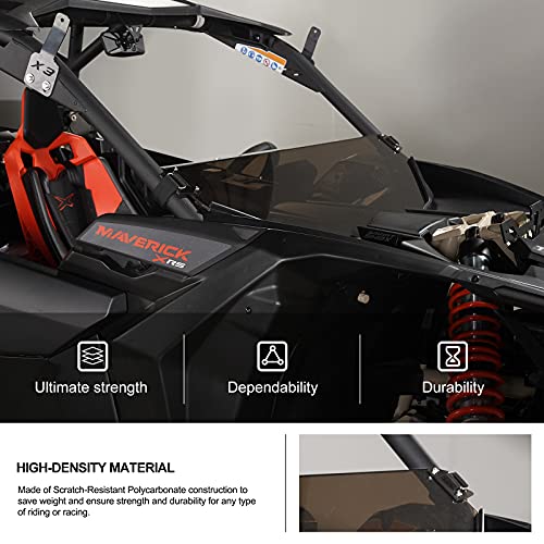 Tinted Half Windshield for Can-Am Maverick X3