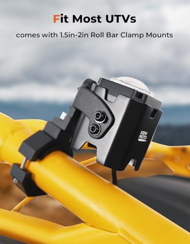 KEMIMOTO LED Whip Lights with Tube Clamp Kit