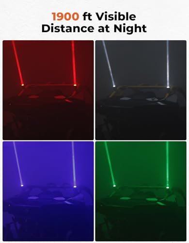 KEMIMOTO LED Whip Lights with Tube Clamp Kit