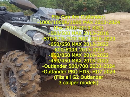Can-Am Outlander Ceramic Brake Pads Set 2013-2024