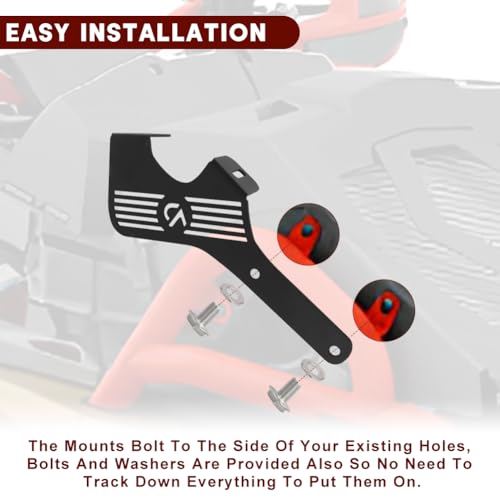 Can Am Outlander Light Bar/Sound Bar Mounts