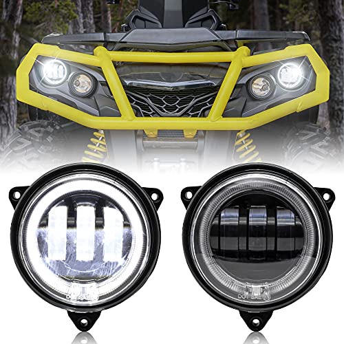 Can-Am Outlander LED Low Beam Headlights with Halo