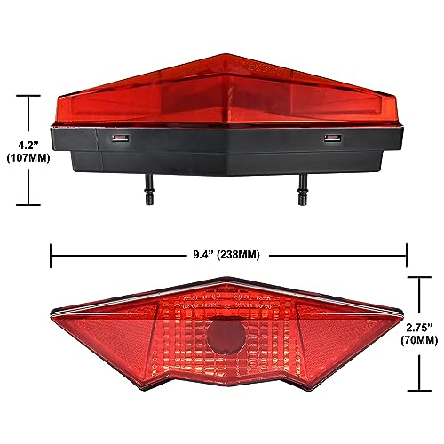 Red Tail Light Housing for Can-Am Outlander