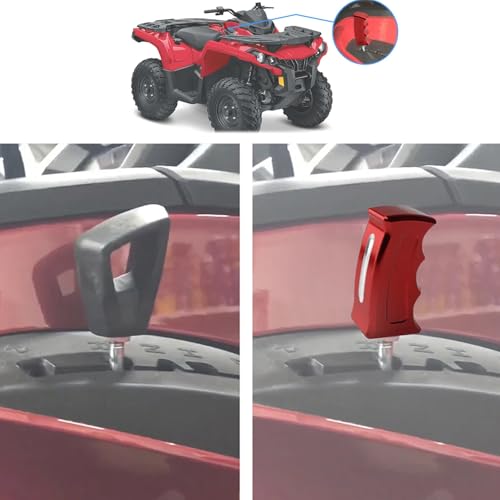 Can-Am Outlander Renegade Red Pistol Grip Shift Knob
