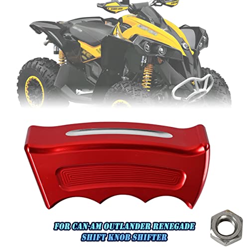 Can-Am Outlander Renegade Red Pistol Grip Shift Knob