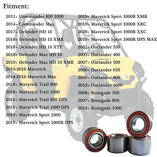 Mengbo Wheel Bearing Kit for Can-Am UTVs