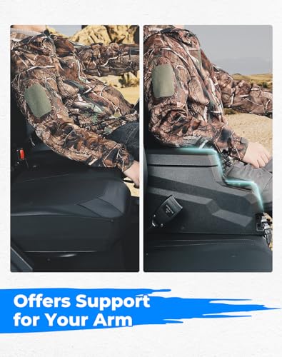 KEMIMOTO UTV Center Console Bench Seat Box