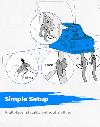 KEMIMOTO UTV Center Console Bench Seat Box