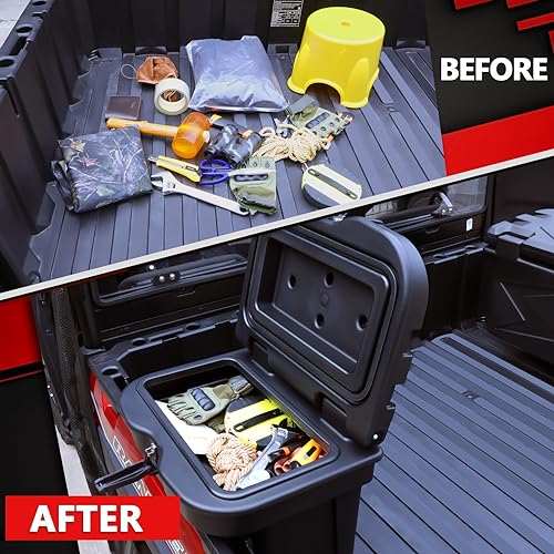 StarknightMT Waterproof UTV Bed Box 6GAL