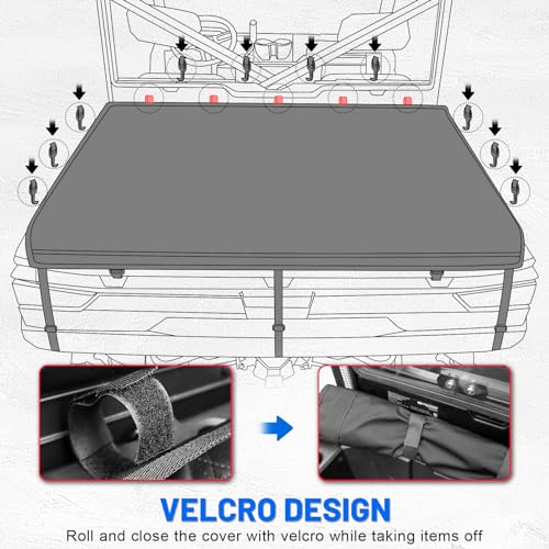 Waterproof UTV Tonneau Cover for Polaris Ranger