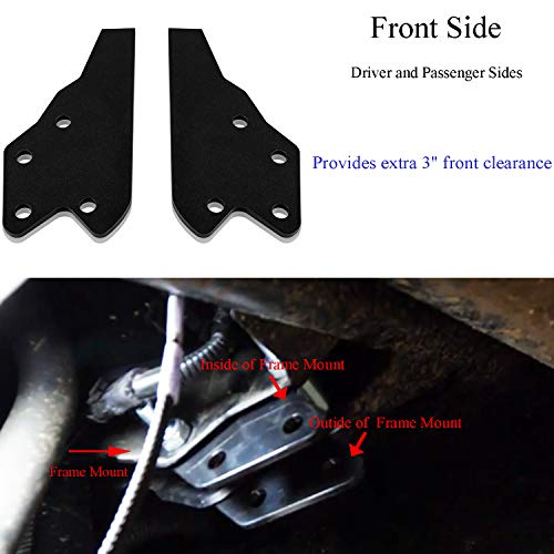 Polaris Ranger 3" Front and Rear Lift Kit