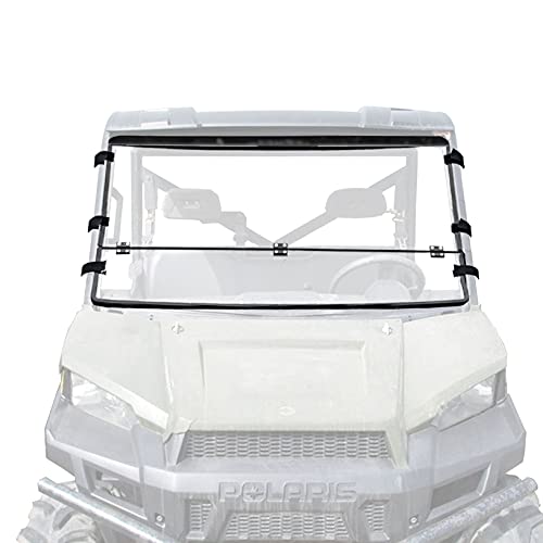 Scratch-Resistant Front Folding Windshield for Polaris Ranger