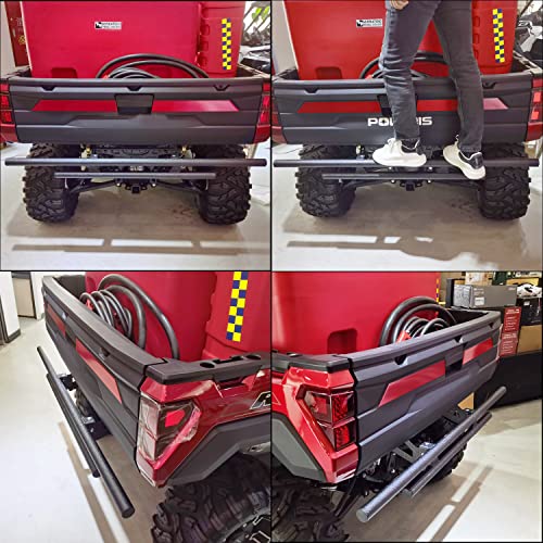 Ranger XP 1000 Rear Bumper Brushguard - Wrinkle Black