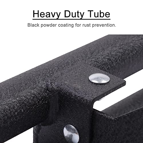 Ranger XP 1000 Rear Bumper Brushguard - Wrinkle Black