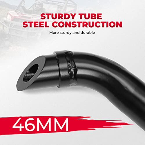 KEMIMOTO Front Bumper Brush Guard for Polaris Ranger