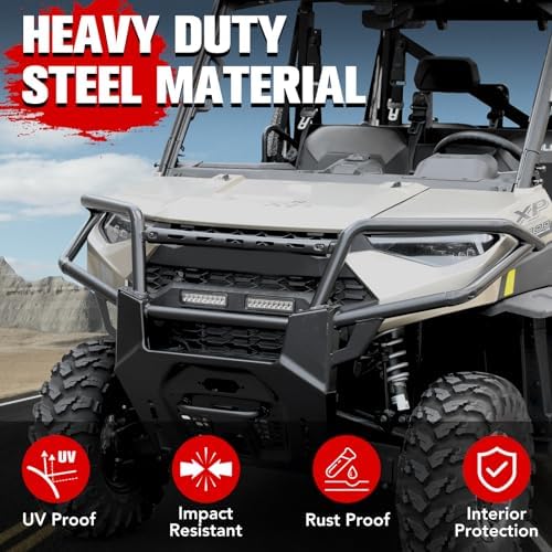 Polaris Ranger Heavy Duty Bumper Guard with LED