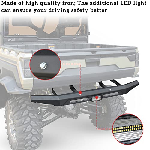 Ranger XP 1000 Rear Bumper with LED Light