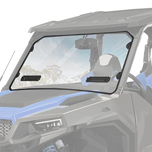 KEMIMOTO Clear Vented Windshield for Polaris General 1000