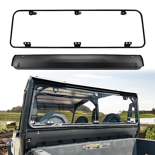 CPOWACE Rear Windshield for Polaris General 1000