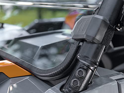 SuperATV Heavy Duty Half Windshield for Polaris General